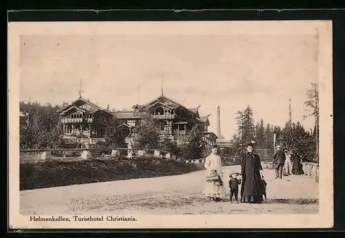 AK Oslo, Turisthotel bei Holmenkollen