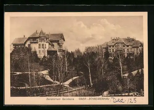 AK Schreiberhau, Sanatorium Quisisana