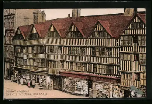 AK London, The old Houses, Holborn