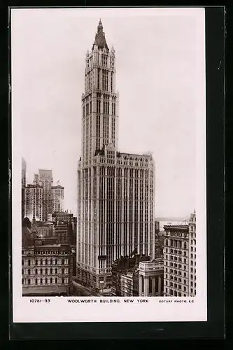 AK New York, NY, Woolworth Building