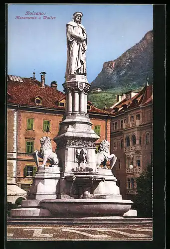 AK Bolzano, Monumento a Walter