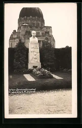 AK Wien, Zentralfriedhof, Grabstätte C.M. Ziehrer