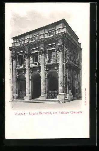 AK Vicenza, Loggia Bernarda, ora Palazzo Comunale