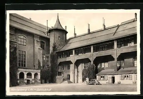 AK Königsberg i. Pr., Schlosshof