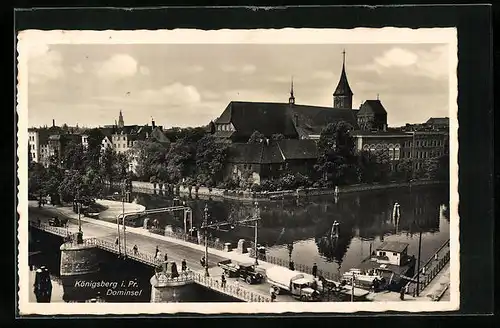 AK Königsberg, Strassenpartie bei der Dominsel