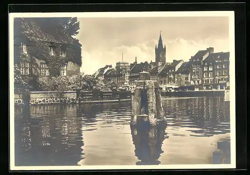 AK Königsberg, Innenstadt am Pregel