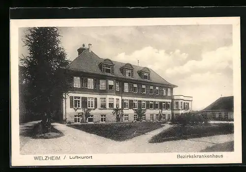 AK Welzheim, Bezirkskrankenhaus