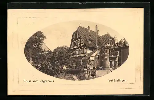 Präge-AK Esslingen, Restaurant Jägerhaus