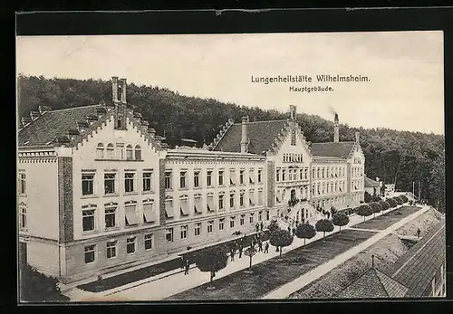 AK Wilhelmsheim, Lungenheilstätte - Hauptgebäude