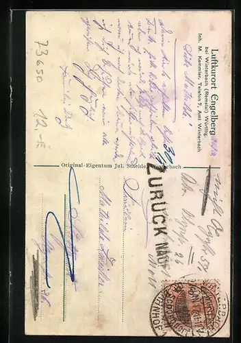 AK Winterbach, Hotel Engelberg