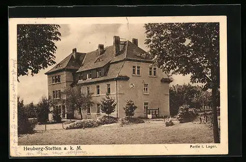 AK Heuberg-Stetten a. k. M., Partie i. Lager