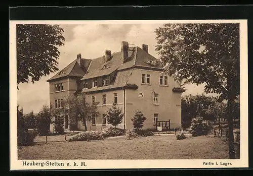 AK Heuberg-Stetten a. k. M., Partie i. Lager
