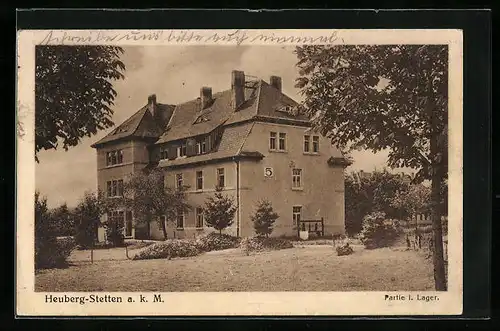 AK Heuberg-Stetten a. k. M., Partie i. Lager