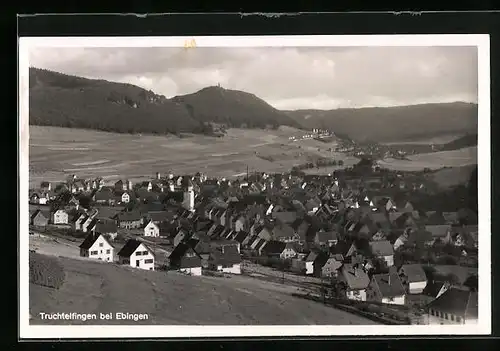 AK Truchtelfingen bei Ebingen, Ortsansicht aus der Vogelschau