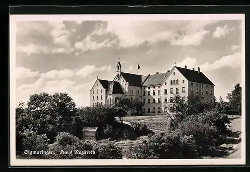 AK Sigmaringen, Haus Nazareth in der Gesamtansicht