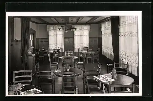AK Lorch im Remstal, Heilstätte der Landesversicherungsanstalt Württemberg, Tagesraum