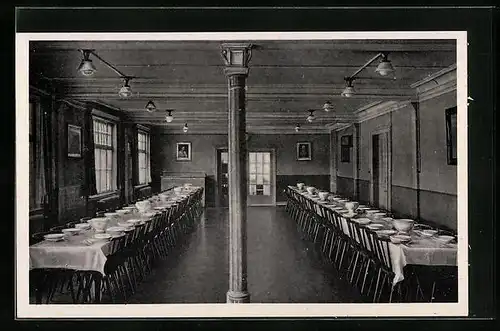 AK Lorch im Remstal, Heilstätte der Landesversicherungsanstalt Württemberg, Speisesaal