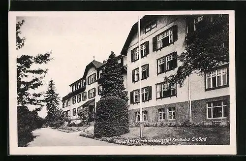 AK Lorch im Remstal, Eingangsbereich der Heilstätte