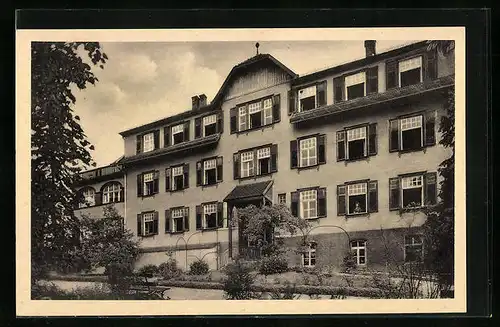 AK Lorch im Remstal, Frontseite der Heilstätte