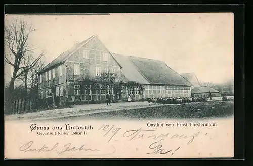 AK Lutterloh, Gasthof von Ernst Hiestermann