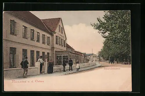 AK Niendorf a. d. Ostsee, Johannsen`s Hôtel an der Strandstrasse