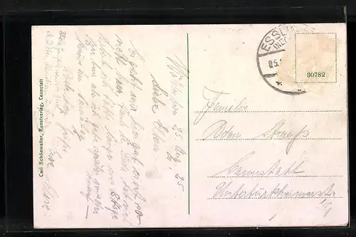 AK Wäldenbronn, Gasthaus zum Hirsch, Teilansicht