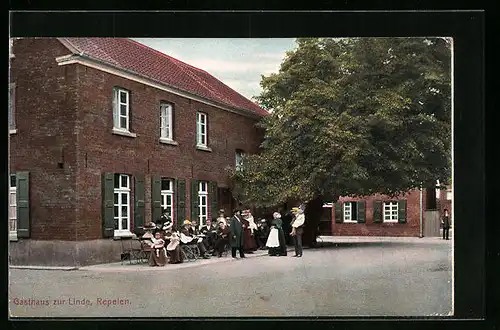 AK Repelen, Gasthaus zur Linde