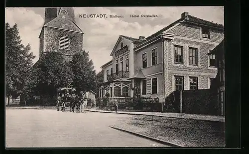 AK Neustadt /Südharz, Hotel Ratskeller