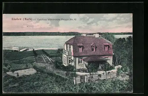 AK Lindow /Mark, Forsthaus Wilhelmshöhe