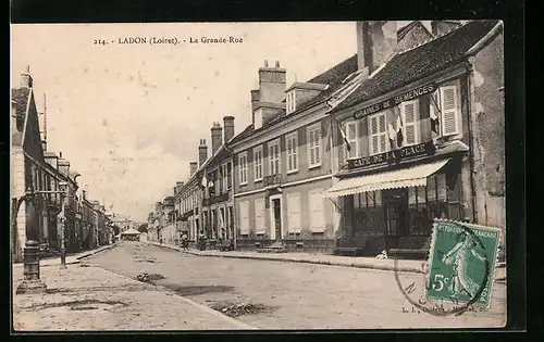 AK Ladon, La Grande-Rue