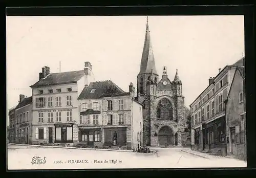 AK Puiseaux, Place de l`Eglise