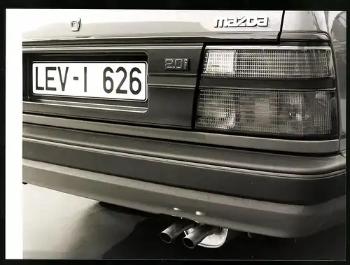 Fotografie Auto Mazda 626 GT, PKW mit 2000ccm Einspritzer Modell 1985