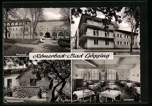 AK Bad Gögging, Kurhotel Römerbad, Kurmittelhaus