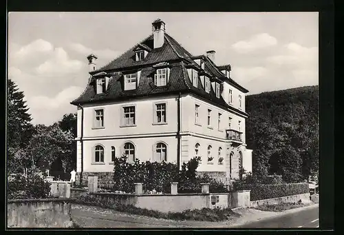 AK Bad Brückenau, Kur-Pension Villa Franziska