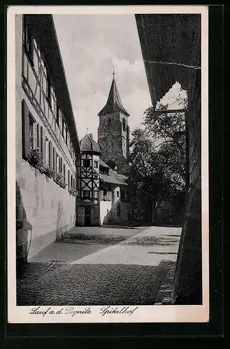 AK Lauf /Pegnitz, Spitalhof