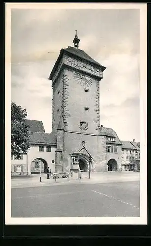 AK Reutlingen, Blick auf Tübingertor
