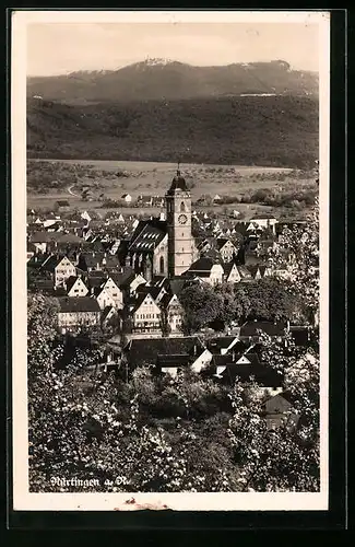 AK Nürtingen, Gesamtansicht mit Kirche
