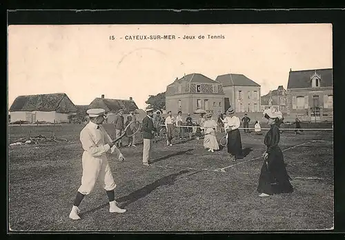 AK Cayeux-sur-Mer, Jeux de Tennis