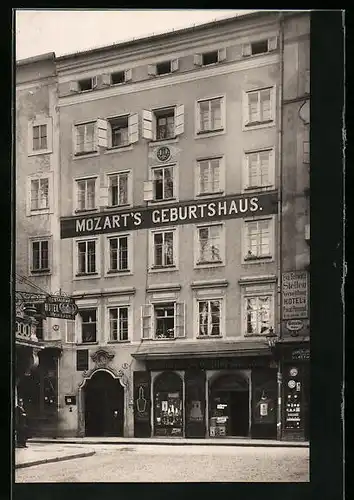 AK Salzburg, Mozart`s Geburtshaus