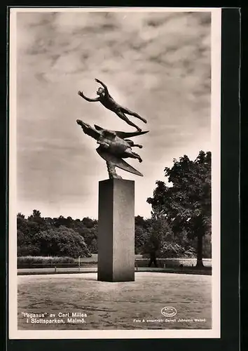 AK Malmö, Pegasus av Carl Milles i Slottsparken