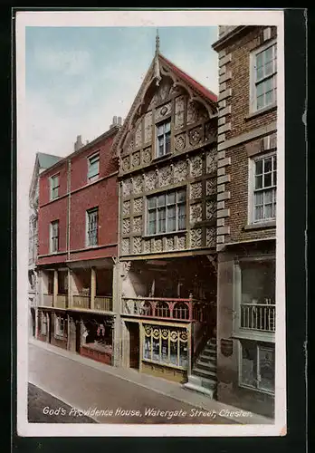 AK Chester, God`s Providence House, Watergate Street