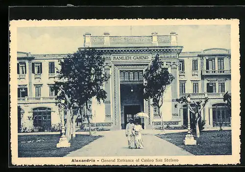 AK Alexandria, General Entrance of Casino san Stefano