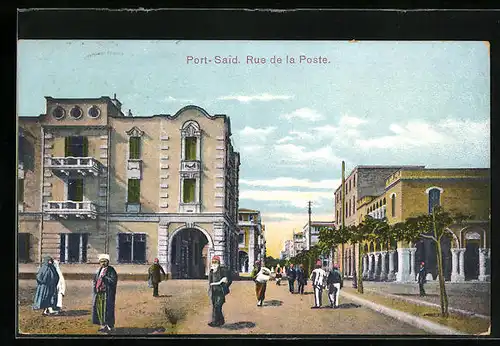 AK Port-Said, Rue de la Poste