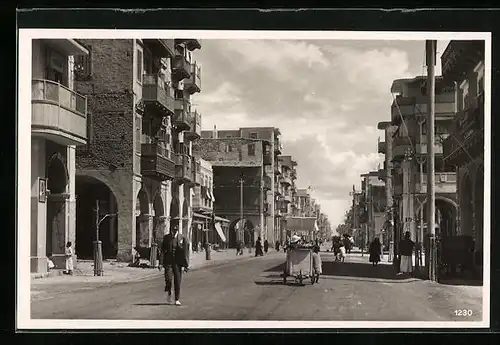 AK Port Said, Hauptstrasse, Verkehr