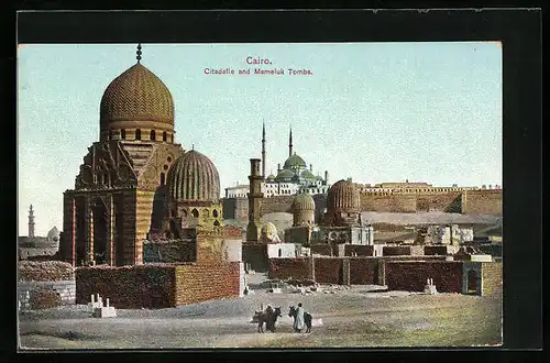 AK Cairo, Citadelle and Mameluk Tombs