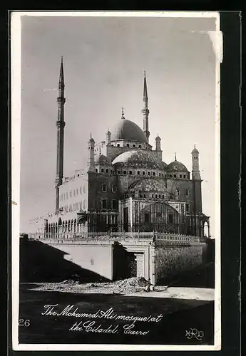 AK Cairo, The Mohamed Ali mosque at the Citadel