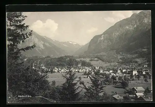 AK Oberhasli, Ortsansicht im Haslital