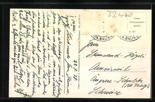 AK Tailfingen, Städt. Freibad