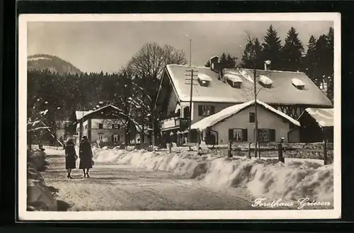 AK Garmisch, Forsthaus Griesen