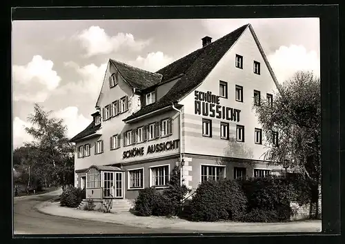 AK Lutzenberg, Gasthaus und Pension Schöne Aussicht